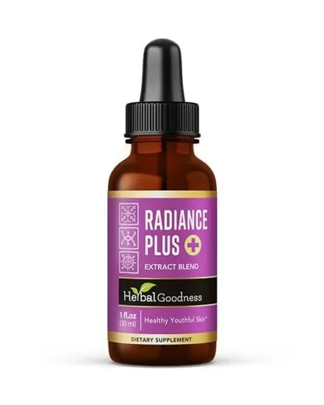 Radiance Boost - 15X Liquid Extract - Beauty From Within Liquid Extract Herbal Goodness 1 oz 