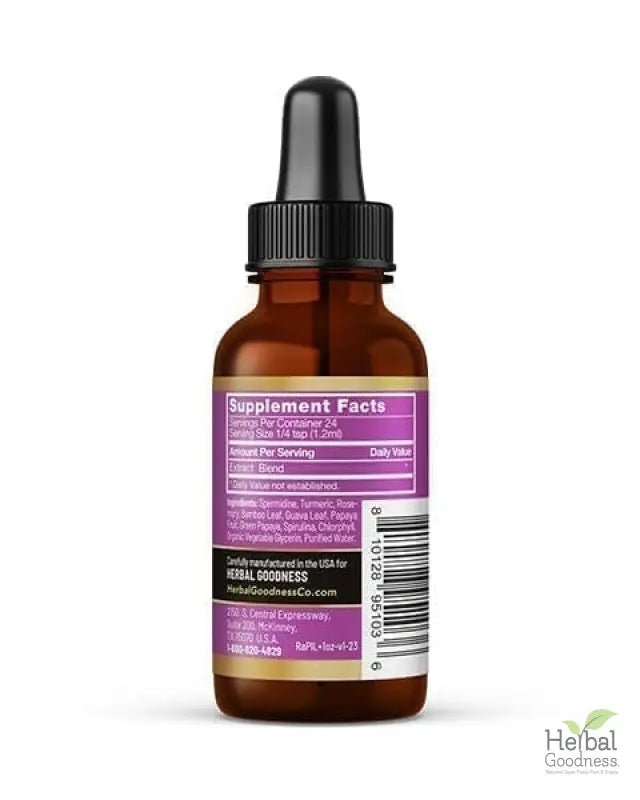 Radiance Boost Extract Blend - Liquid Tincture Natural - Glow, Radiant Skin, Supple Skin - Herbal Goodness Liquid Extract Herbal Goodness 