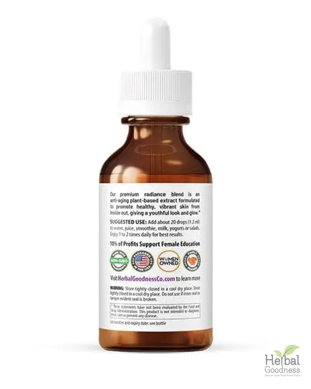Radiantly Good Looking - 2fl.oz - Skin & Anti-Aging Liquid Extract Herbal Goodness 