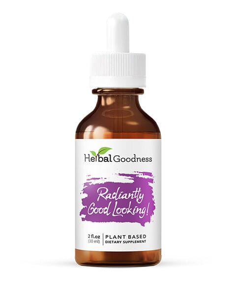 Radiantly Good Looking 2fl.oz - Plant Based - Dietary Supplement,  Promote Healthy, Vibrant Skin - Herbal Goodness - Herbal Goodness
