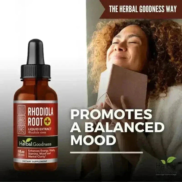 Rhodiola Root Liquid Extract – Natural Adaptogen for Energy, Stamina &amp; Stress Wellness | Buy Online Liquid Extract Herbal Goodness 