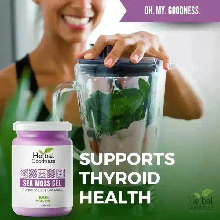Sea Moss Gel 16 oz – Nutrient-Rich Superfood for Everyday Wellness Gels Herbal Goodness 
