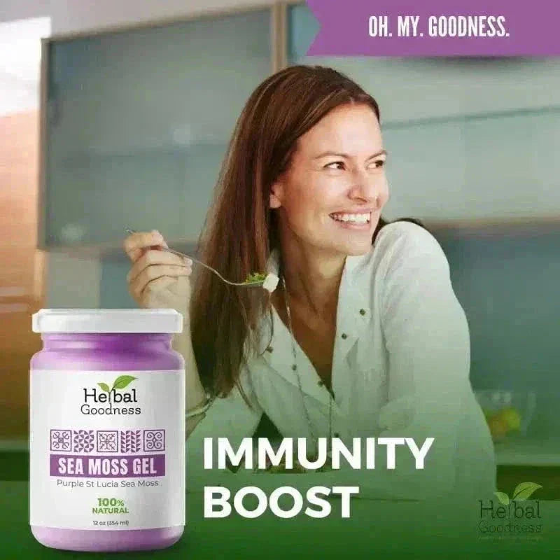 Sea Moss Gel 16 oz – Nutrient-Rich Superfood for Everyday Wellness Gels Herbal Goodness 