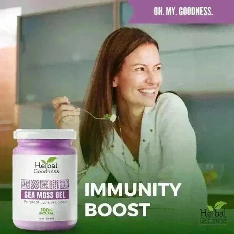 Sea Moss Gel 16 oz – Nutrient-Rich Superfood - IN-STORE PICK UP ONLY Gels Herbal Goodness 