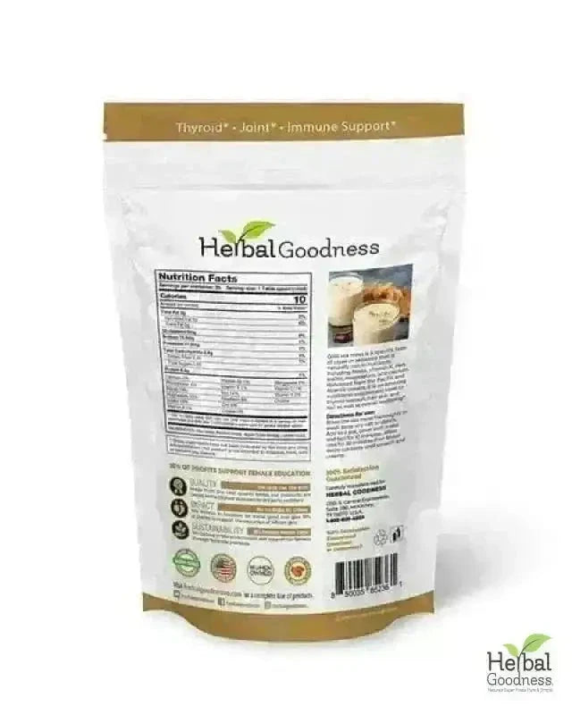 Sea Moss - Raw Dried from St Lucia - 8oz Bag - Nature's MultiVitamins Bulk Herb Herbal Goodness 