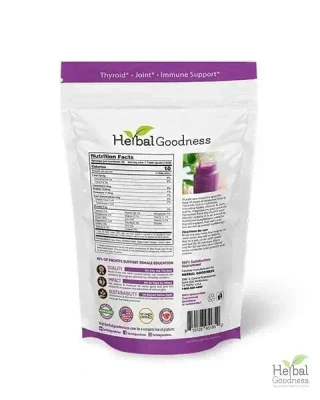 Sea Moss - Raw Dried Gold & Purple St Lucia - Herbal Goodness Bulk Herb Herbal Goodness 