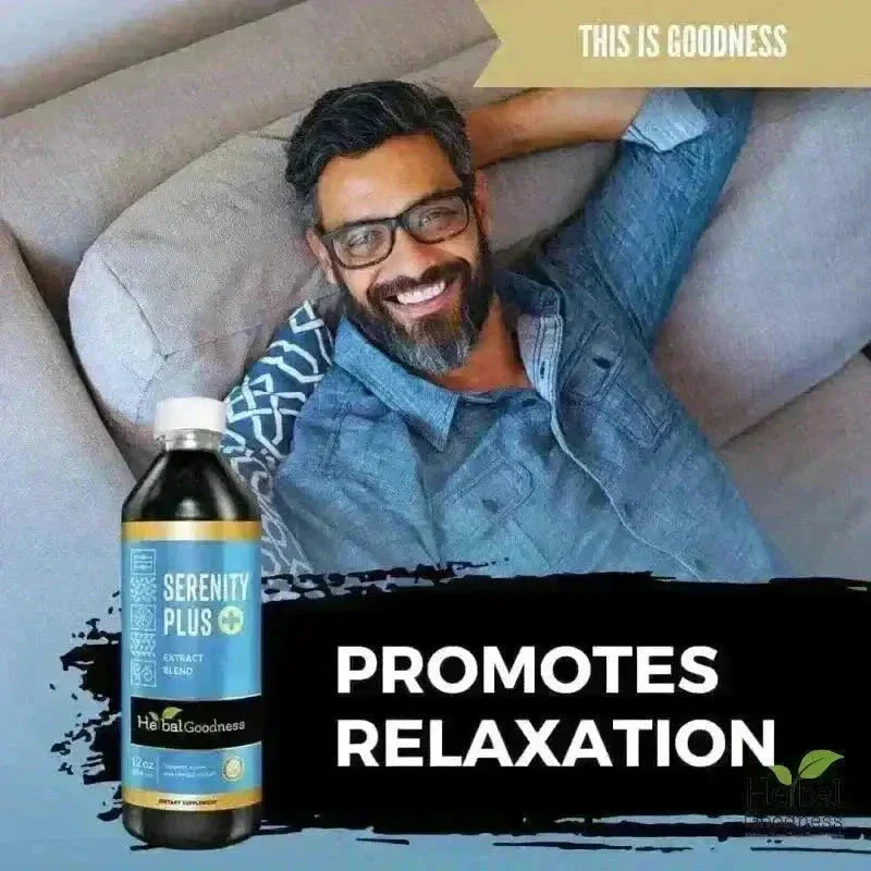 Serenity Plus - 1oz 15X Liquid Extract - Mood Support Liquid Extract Herbal Goodness 