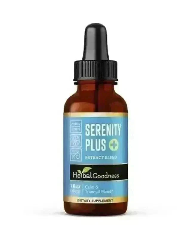 Serenity Plus - 15X Liquid Extract - Mood Support Liquid Extract Herbal Goodness 1 oz 