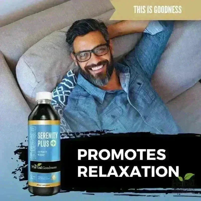 Serenity Plus - 15X Liquid Extract - Mood Support Liquid Extract Herbal Goodness 