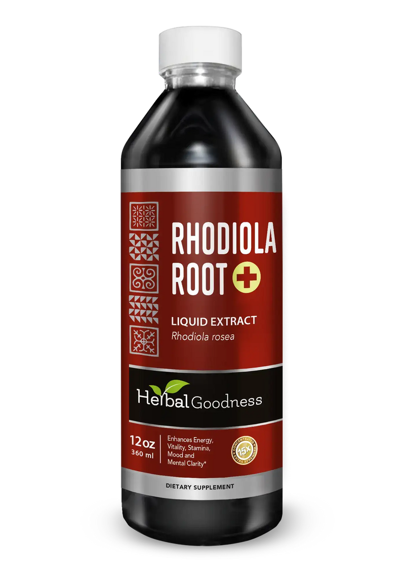 Rhodiola Root Liquid Extract · 12 oz