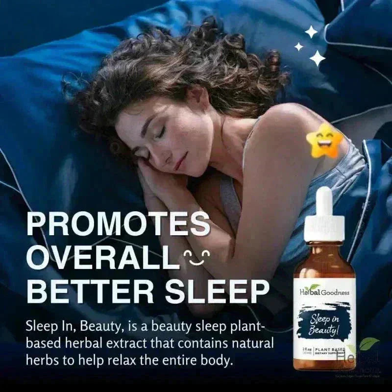 Sleep in Beauty - 2fl.oz - Plant Based - Dietary Supplement Liquid Extract Herbal Goodness 