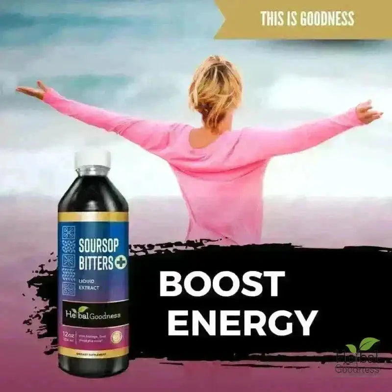 Soursop Bitters - 15X Liquid Extract - Detox &amp; Cell Renew Liquid Extract Herbal Goodness 