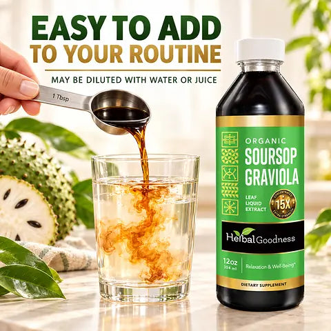 HG Soursop Graviola water or juice