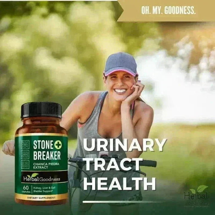 Stone Breaker Plus | Chanca Piedra Extract Capsules - 60/600mg Capsules Herbal Goodness 