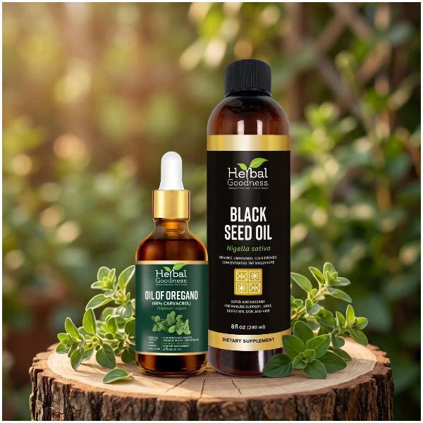 Oil of Oregano + Black Seed Oil Bundle