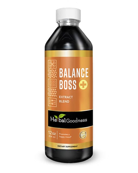 Balance Boss Plus - Liquid - Happy Mood Support - Relaxation - Herbal Goodness - Herbal Goodness