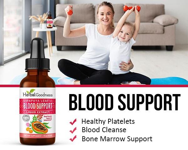 Papaya Liquid Extract Blood Support - 1oz - Healthy Platelets - Herbal Goodness Liquid Extract Herbal Goodness 