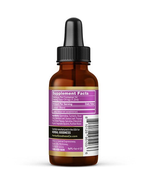 Radiance Boost Extract Blend - 12oz Liquid - Natural, Non-GMO - Glow, Radiant Skin, Supple Skin - Herbal Goodness Liquid Extract Herbal Goodness 